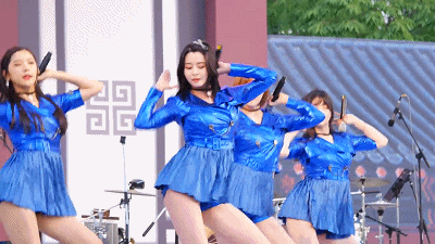【Hello Venus】娜拉 瑜瑛 珠熙Alice 170521 蓝衣短裤
